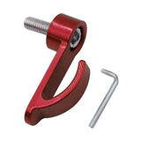 Maxbell Generic Motorcycle Handlebars Hook Cargo Hook with M6 Screw Compact Aluminum Red