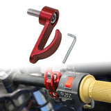 Maxbell Generic Motorcycle Handlebars Hook Cargo Hook with M6 Screw Compact Aluminum Red