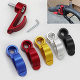 Maxbell Generic Motorcycle Handlebars Hook Cargo Hook with M6 Screw Compact Aluminum Red