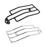 Maxbell Universal Motorcycle Luggage Rack Iron Carrier Rack for Travel Tail Box Black