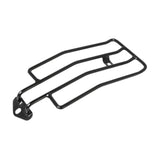 Maxbell Universal Motorcycle Luggage Rack Iron Carrier Rack for Travel Tail Box Black