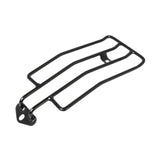 Maxbell Universal Motorcycle Luggage Rack Iron Carrier Rack for Travel Tail Box Black