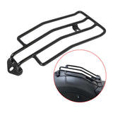 Maxbell Universal Motorcycle Luggage Rack Iron Carrier Rack for Travel Tail Box Black