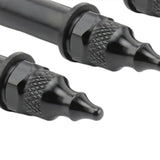 Maxbell 5 Pieces Motorcycle Windshield Bolt Screw Kit Motorbike Fairing Mounting Kit Black