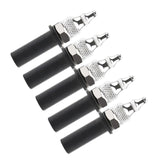 Maxbell 5 Pieces Motorcycle Windshield Bolt Screw Kit Motorbike Fairing Mounting Kit Silver