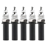 Maxbell 5 Pieces Motorcycle Windshield Bolt Screw Kit Motorbike Fairing Mounting Kit Silver