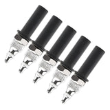 Maxbell 5 Pieces Motorcycle Windshield Bolt Screw Kit Motorbike Fairing Mounting Kit Silver