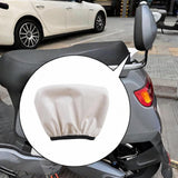 Maxbell Protector Pad Universal Easy to Install Comfortable Passenger Backrest Cover white