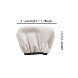 Maxbell Protector Pad Universal Easy to Install Comfortable Passenger Backrest Cover white