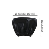 Maxbell Protector Pad Universal Easy to Install Comfortable Passenger Backrest Cover black