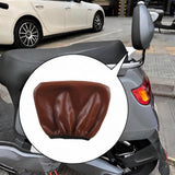 Maxbell Protector Pad Universal Easy to Install Comfortable Passenger Backrest Cover brown