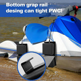 Maxbell 2 Pieces Boat Fender Protect Convenient Professional Easy to Store Black