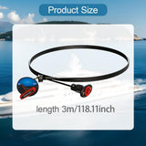Maxbell Remote Drain Plug Boat Drainage Tools Easy to Use Leakproof Drainage Stopper