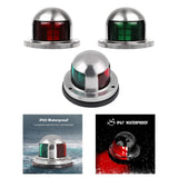 Maxbell Marine Boat Navigation Light 12V Lamp for Kayak Speedboat Fishing Boats Red