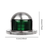 Maxbell Marine Boat Navigation Light 12V Lamp for Kayak Speedboat Fishing Boats Green