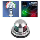 Maxbell Marine Boat Navigation Light 12V Lamp for Kayak Speedboat Fishing Boats Red Green