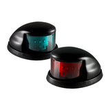 Maxbell 2 Pieces Boat Navigation Light Replace Sturdy 3nm Visibility Range Accessory Black