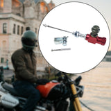 Maxbell Motorcycle Clutch Brake Pump Easy to Install Motorcycle Hydraulic Clutch Kit Red