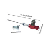 Maxbell Motorcycle Clutch Brake Pump Easy to Install Motorcycle Hydraulic Clutch Kit Red
