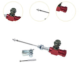 Maxbell Motorcycle Clutch Brake Pump Easy to Install Motorcycle Hydraulic Clutch Kit Red