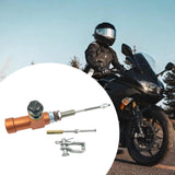 Maxbell Motorcycle Clutch Brake Pump Easy to Install Motorcycle Hydraulic Clutch Kit Orange