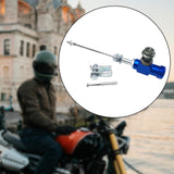Maxbell Motorcycle Clutch Brake Pump Easy to Install Motorcycle Hydraulic Clutch Kit Blue