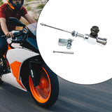 Maxbell Motorcycle Clutch Brake Pump Easy to Install Motorcycle Hydraulic Clutch Kit Silver