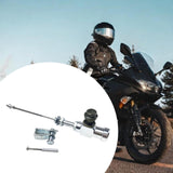 Maxbell Motorcycle Clutch Brake Pump Easy to Install Motorcycle Hydraulic Clutch Kit Silver