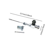 Maxbell Motorcycle Clutch Brake Pump Easy to Install Motorcycle Hydraulic Clutch Kit Silver