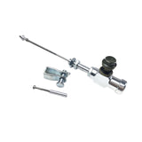 Maxbell Motorcycle Clutch Brake Pump Easy to Install Motorcycle Hydraulic Clutch Kit Silver