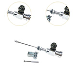 Maxbell Motorcycle Clutch Brake Pump Easy to Install Motorcycle Hydraulic Clutch Kit Silver