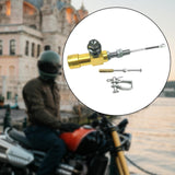Maxbell Motorcycle Clutch Brake Pump Easy to Install Motorcycle Hydraulic Clutch Kit Gold