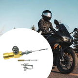Maxbell Motorcycle Clutch Brake Pump Easy to Install Motorcycle Hydraulic Clutch Kit Gold