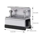 Maxbell Roof Rack Mount Kit Spare Part Automotive Accessories Van Roof Rack Brackets Single Hole 4pcs Set