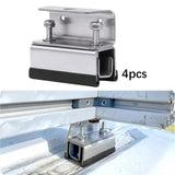 Maxbell Roof Rack Mount Kit Spare Part Automotive Accessories Van Roof Rack Brackets Single Hole 4pcs Set