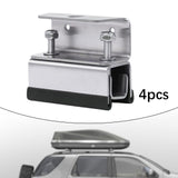 Maxbell Roof Rack Mount Kit Spare Part Automotive Accessories Van Roof Rack Brackets Single Hole 4pcs Set