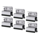 Maxbell Roof Rack Mount Kit Spare Part Automotive Accessories Van Roof Rack Brackets Single Hole 6pcs Set