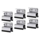 Maxbell Roof Rack Mount Kit Spare Part Automotive Accessories Van Roof Rack Brackets Single Hole 6pcs Set