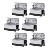 Maxbell Roof Rack Mount Kit Spare Part Automotive Accessories Van Roof Rack Brackets Single Hole 6pcs Set