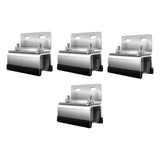 Maxbell Roof Rack Mount Kit Spare Part Automotive Accessories Van Roof Rack Brackets Double Hole 4pcs Set