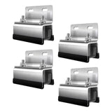 Maxbell Roof Rack Mount Kit Spare Part Automotive Accessories Van Roof Rack Brackets Double Hole 4pcs Set