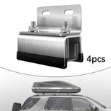 Maxbell Roof Rack Mount Kit Spare Part Automotive Accessories Van Roof Rack Brackets Double Hole 4pcs Set