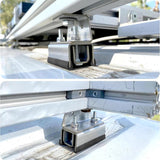 Maxbell Roof Rack Mount Kit Spare Part Automotive Accessories Van Roof Rack Brackets Double Hole 6pcs Set