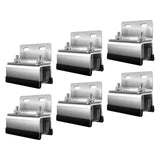 Maxbell Roof Rack Mount Kit Spare Part Automotive Accessories Van Roof Rack Brackets Double Hole 6pcs Set