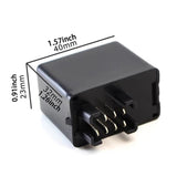 Maxbell Motorcycle LED Flasher Relay 7Pin 12V Repair Part for Suzuki Tu DL Sv