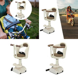 Maxbell Scooter Child Seat Height Adjustable Comfortable Cushion Portable Front Seat armrest