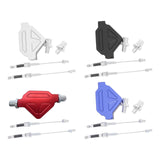 Maxbell Motorcycle Clutch Lever DIY Easy Installation Decorative Clutch Cable System Black