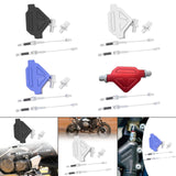 Maxbell Motorcycle Clutch Lever DIY Easy Installation Decorative Clutch Cable System Black