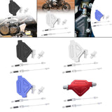 Maxbell Motorcycle Clutch Lever DIY Easy Installation Decorative Clutch Cable System Black