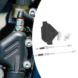 Maxbell Motorcycle Clutch Lever DIY Easy Installation Decorative Clutch Cable System Black